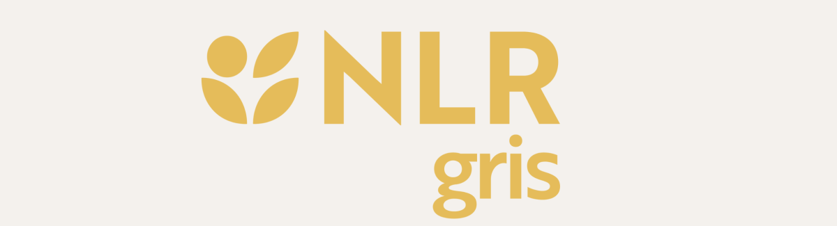 NLR Gris logo gra bakgrunn